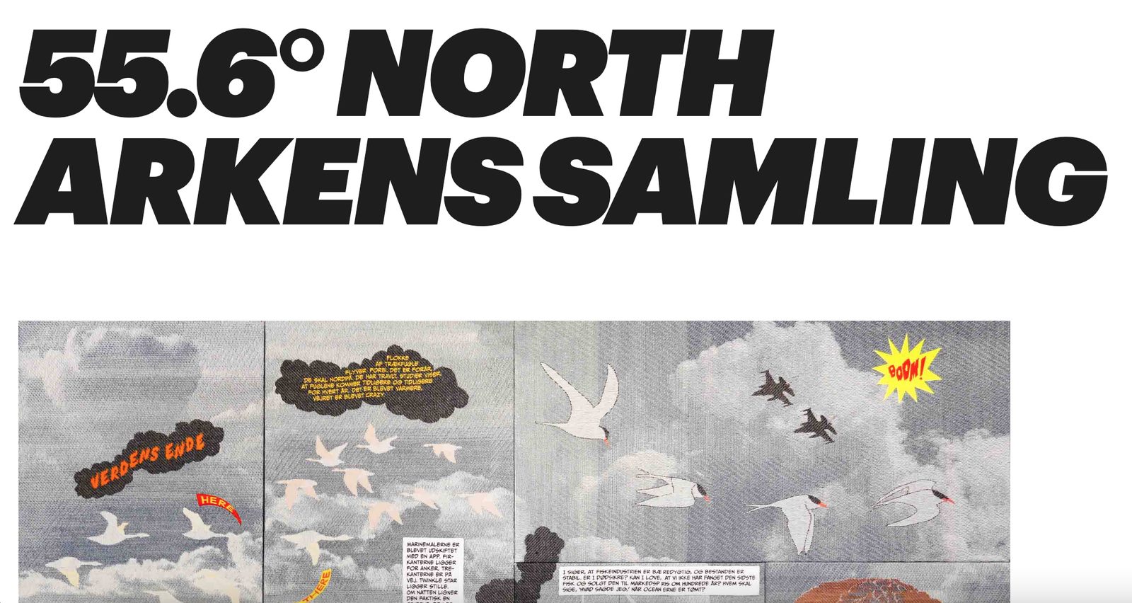 Arkens åbning af udstilling “55.6° North”