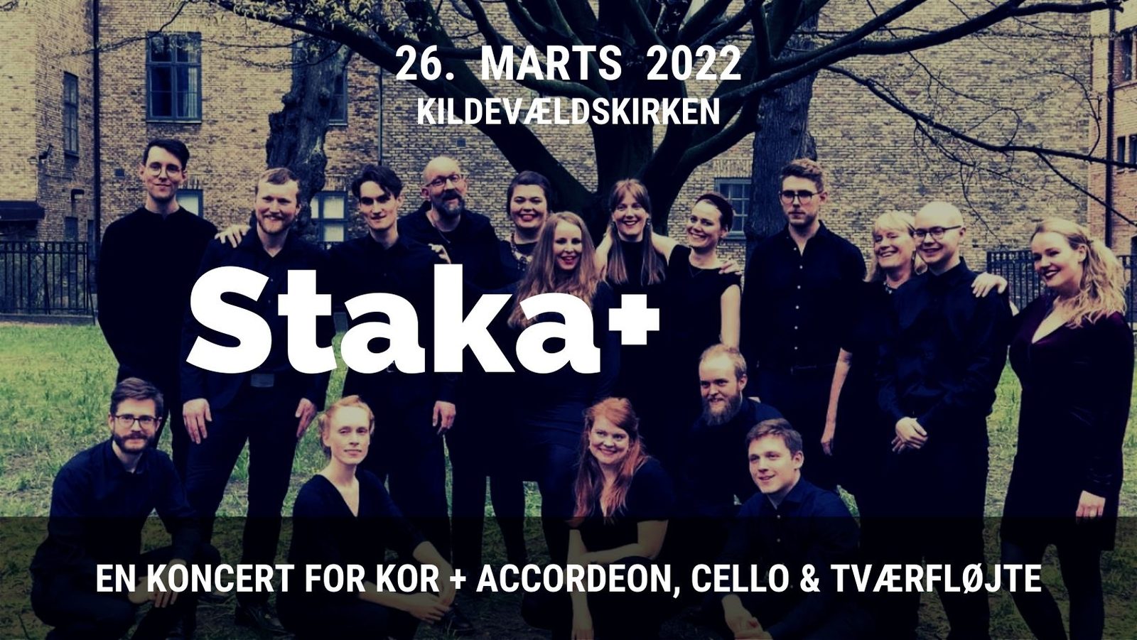 Staka+ koncert i Kildevældskirken
